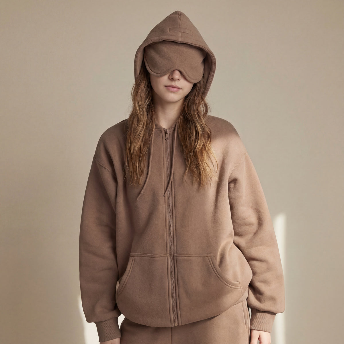 Travel zip hoodie